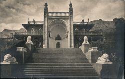 Alupka Palace Lion Terrace Postcard