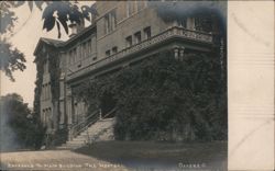 The Western Main Building Entrance, Oxford, OH Postcard