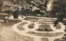 Twin Springs Park, Siloam Springs Postcard