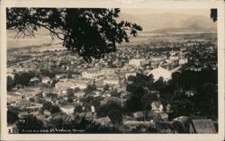 Bird's Eye View of Ashland, OR Postcard
