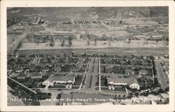 Coulee Dam: Engineer's Town and Mason City Postcard