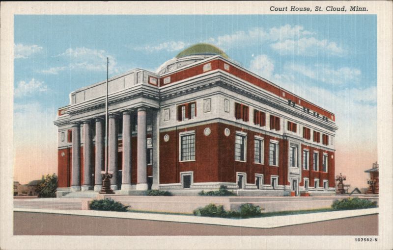 Court House, St. Cloud, Minn. Minnesota