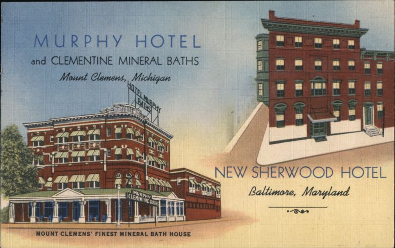 Murphy Hotel and Clementine Mineral Baths, New Sherwood Hotel