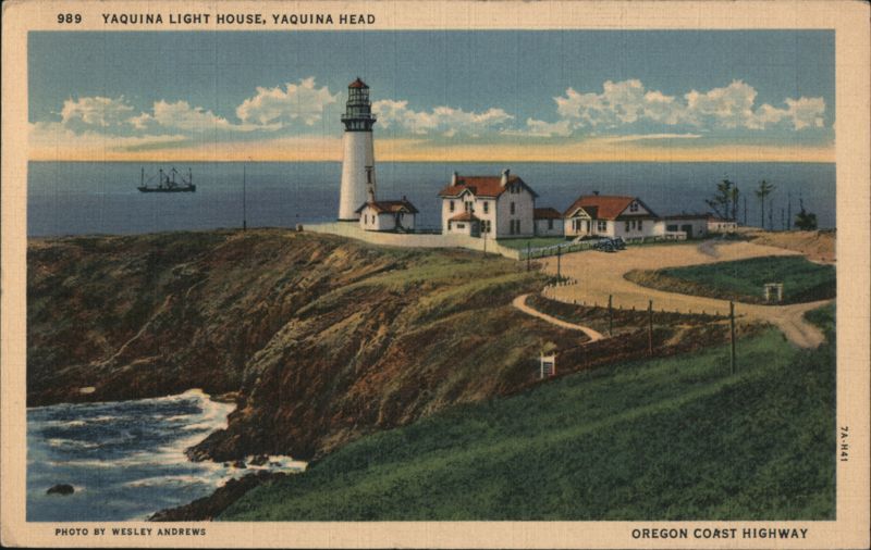 Yaquina Light House, Yaquina Head Oregon Wesley Andrews