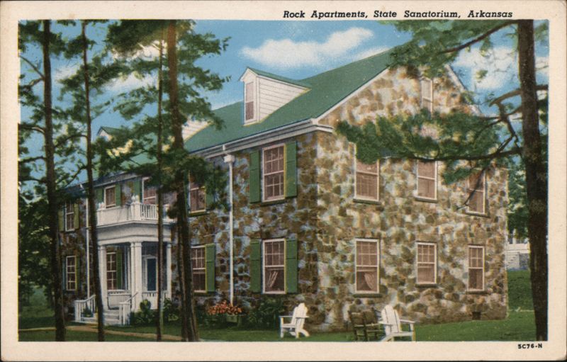 Rock Apartments, State Sanatorium Booneville Arkansas