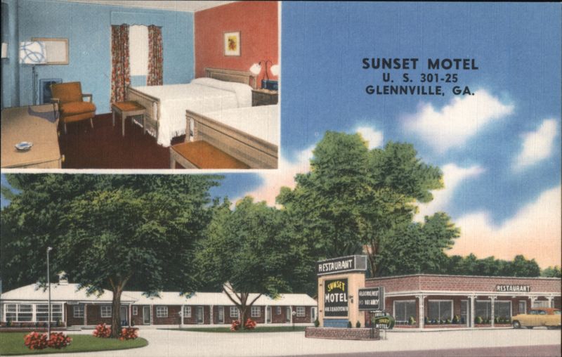 Sunset Motel - Glennville, GA Georgia