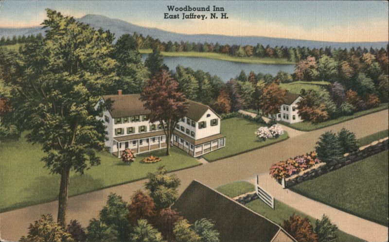 Woodbound Inn with Lake and Mountains, East Jaffrey, NH New Hampshire