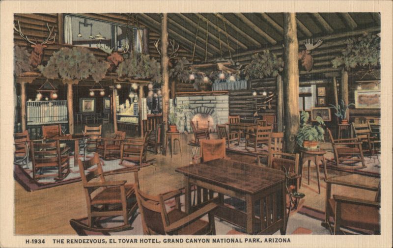 The Rendezvous, El Tovar Hotel, Grand Canyon National Park Arizona