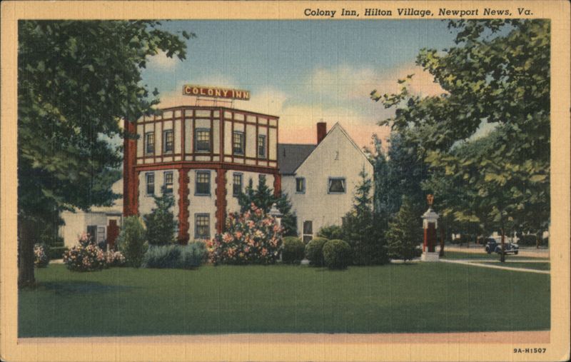 Colony Inn, Hilton Village, Newport News, VA Virginia