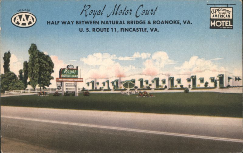 Royal Motor Court, Fincastle, VA Virginia