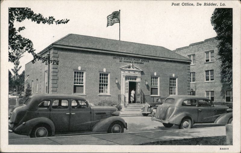 United States Post Office, De Ridder, LA DeRidder Louisiana