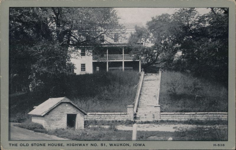The Old Stone House and Upper House, Waukon, Iowa
