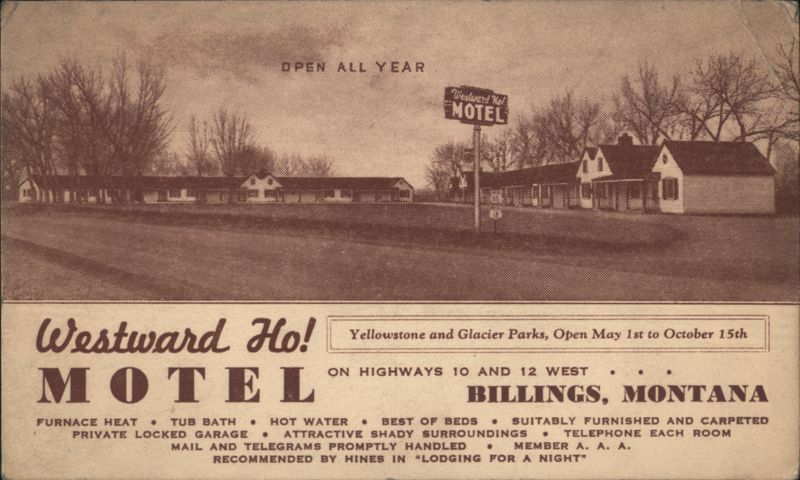 Westward Ho! Motel - Billings, Montana