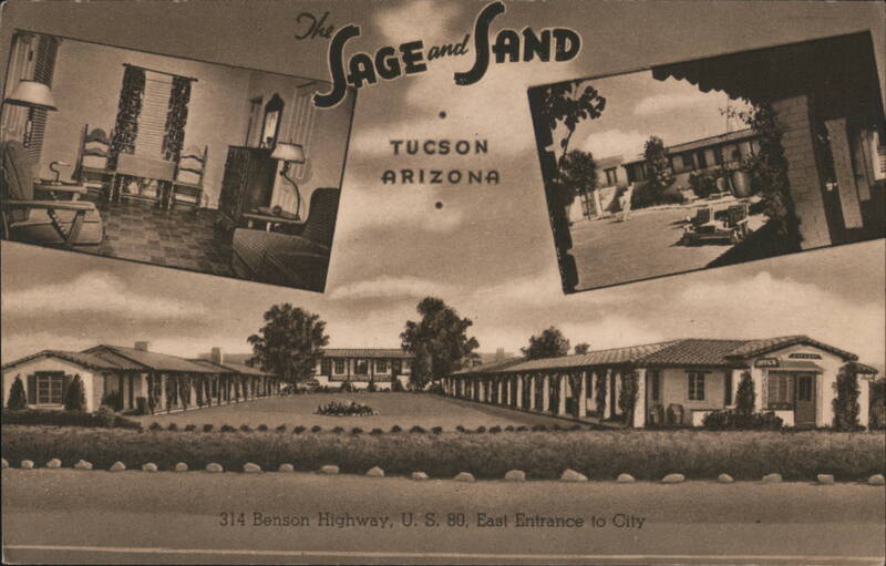 The Sage and Sand Tourist Hotel and Apartments, Tucson AZ Arizona