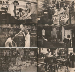 Set of 6: Old Sturbridge Village Postcard