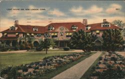 Light House Inn, New London, Connecticut Postcard