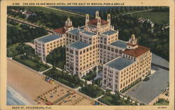 The Don Ce-Sar Beach Hotel, Pass-a-Grille, Florida Postcard