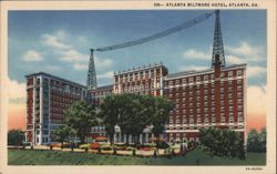 Atlanta Biltmore Hotel Postcard