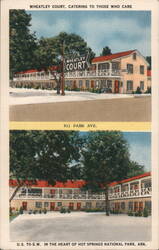 Wheatley Court Motor Court - Hot Springs National Park Postcard
