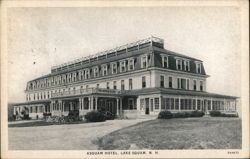 Asquam Hotel, Lake Squam, NH Postcard