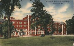 New North Hall, Stephens College Postcard
