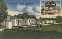 Bennett's Tourist Village, Fayetteville, NC Postcard