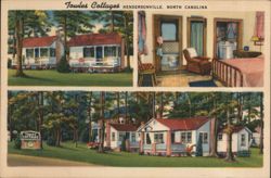 Towles Cottages - Exterior and Interior Views Postcard