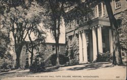 Barnum Museum and Ballou Hall, Tufts College Postcard