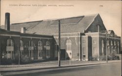 Cousens Gymnasium, Tufts College, Medford, MA Postcard
