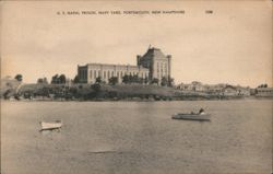 U. S. Naval Prison, Navy Yard, Portsmouth, NH Postcard