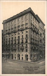 Hotel Bellevue on Beacon Hill, Boston Postcard
