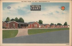 Tar Heel Court Postcard