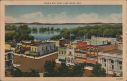 Bird's Eye View Postcard
