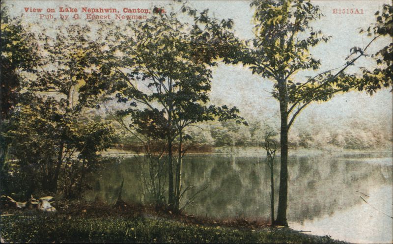 View on Lake Nepahwin, Canton, PA Pennsylvania