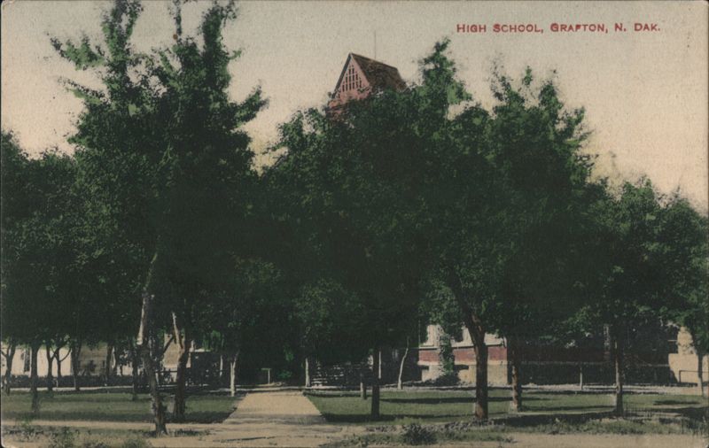 High School, Grafton, ND North Dakota