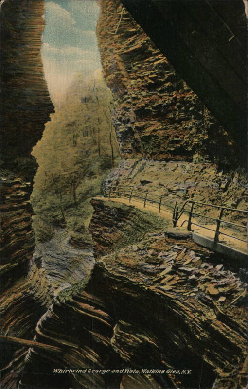 Whirlwind Gorge and Vista, Watkins Glen New York