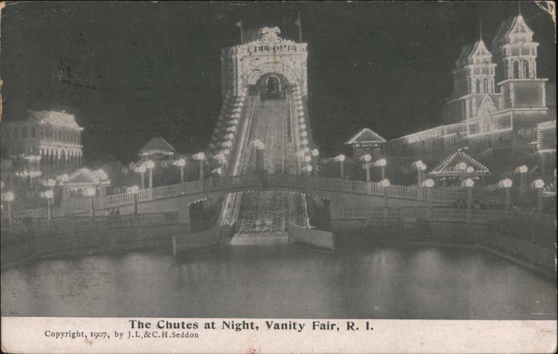 The Chutes at Night, Vanity Fair, R. I. Providence Rhode Island