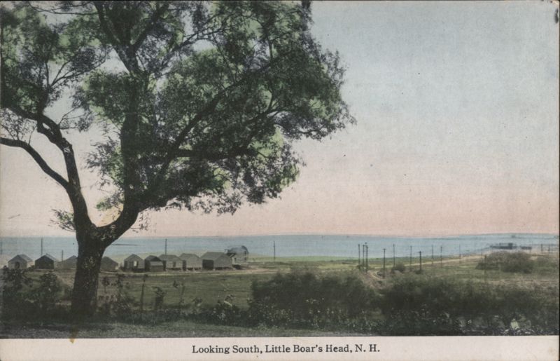 Looking South, Little Boar's Head, N. H. North Hampton New Hampshire