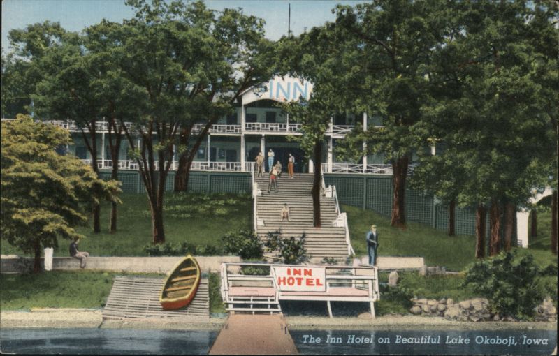 The Inn Hotel on Beautiful Lake Okoboji Iowa