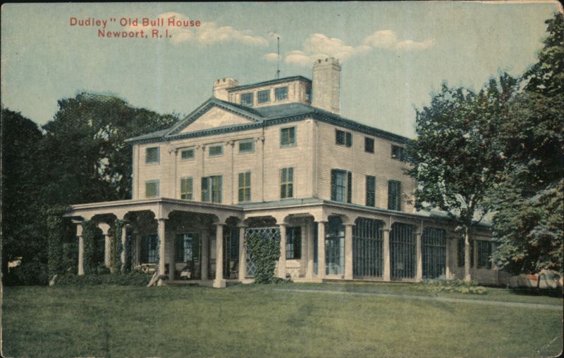 Dudley Old Bull House Newport, RI Rhode Island