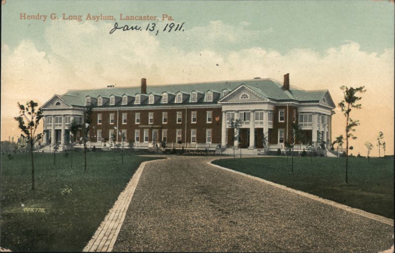 Hendry G. Long Asylum, Lancaster, PA Pennsylvania