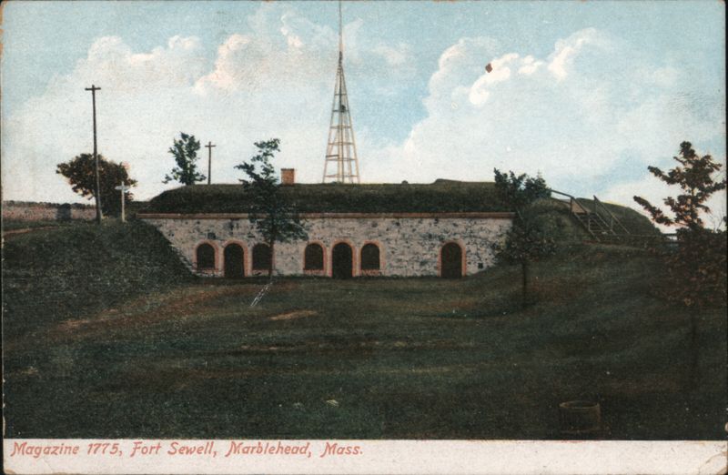 Magazine 1775, Fort Sewell, Marblehead Massachusetts
