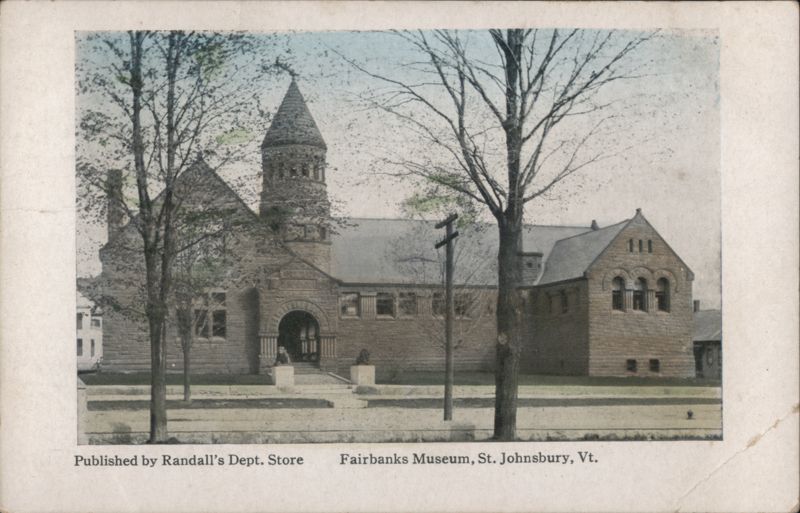 Fairbanks Museum, St. Johnsbury, VT Vermont