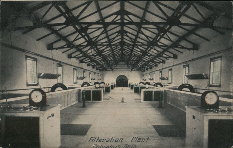 Filtration Plant Interior, Columbus Ohio