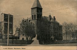 Marshall, MN Courthouse & Clock Tower Postcard