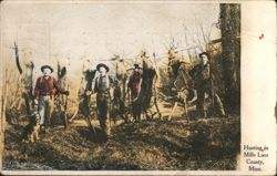 Hunting in Mille Lacs County, MN Postcard