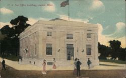 U. S. Post Office Building, Austin, MN Postcard