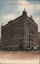 Masonic Temple, Minneapolis, Minnesota Postcard