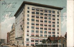 Chamber of Commerce Building with Awnings, Minneapolis Postcard