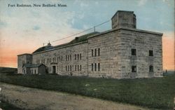Fort Rodman, New Bedford, Mass. Postcard